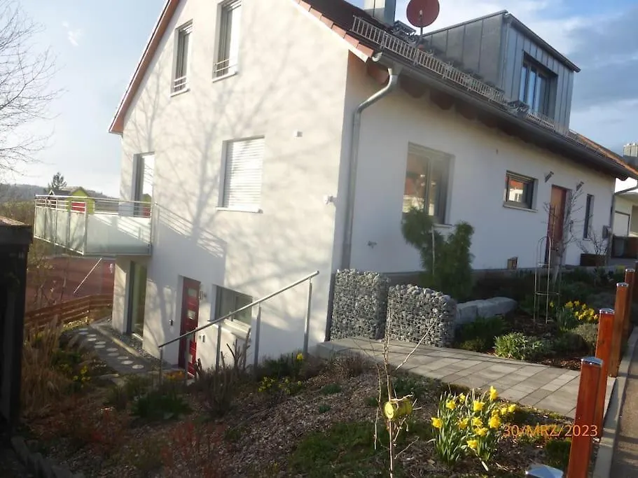 Apartment Ferienwohnung Lehrberg - Moderne Wohnung Mit Wallbox Fuer E-Auto Germany